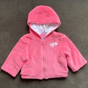 3 month pink hoodie